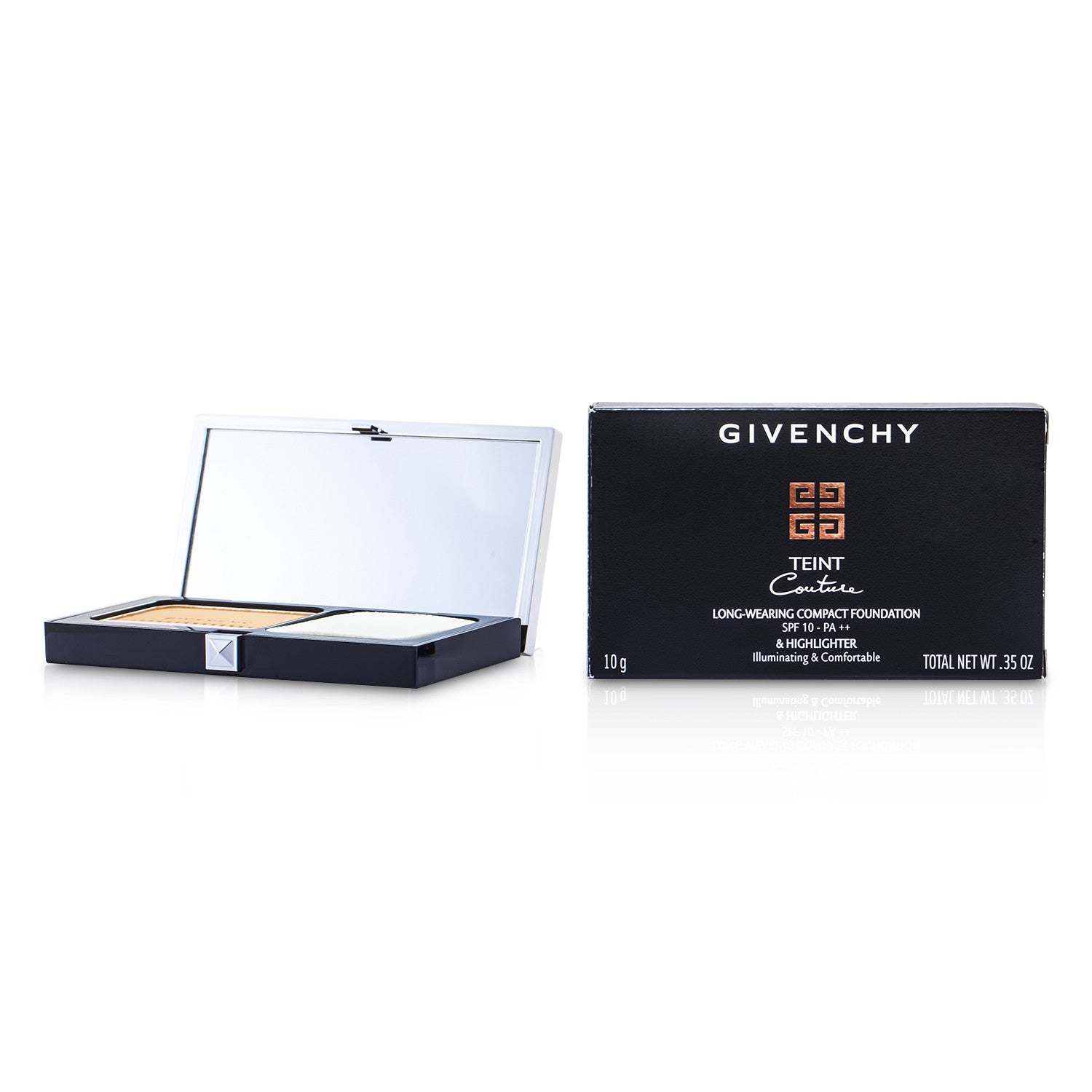 Givenchy/ジバンシィ+タン クチュール コンパクト+10g/0.35oz+# 6 Elegant Gold ブランドコスメ